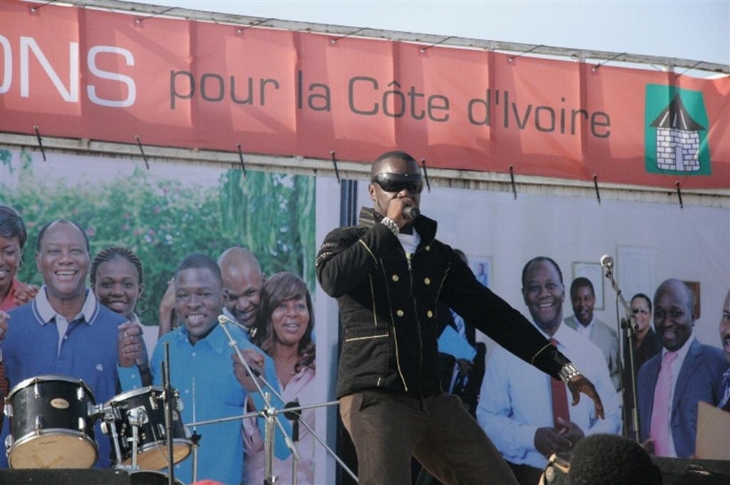 Pour répondre à l`appel à la réconciliation du président  Le collectif des artistes RHDP devient  ACU-CI